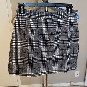 Plaid Mini Skirt